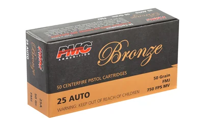 PMC BRNZ 25ACP 50GR FMJ 50/1000 - Image 2