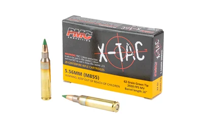 PMC XTAC 5.56 62GR GT M855 20/1000