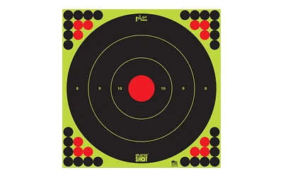 PRO-SHOT TARGET 17" GRN BULLSEYE 5PK