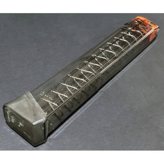 RWB MAG GLOCK 9MM 33RD SMOKE COLOR (100)