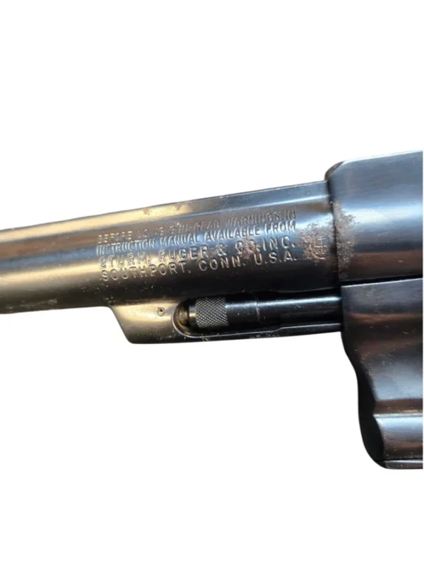 Ruger Security-Six Markings
