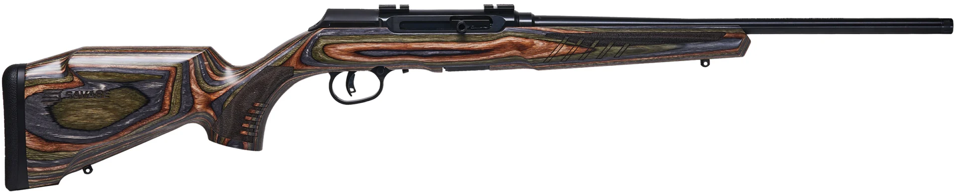 SAV A22 BNS-SR 22LR 18 TB TIMBER LAMINATE 10RD