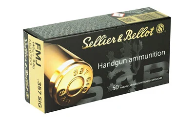 S&B 357SIG 140GR FMJ 50/1000 - Image 2