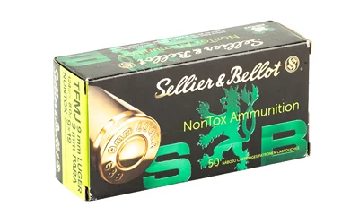 S&B NON TOX 9MM 124GR TFMJ 50/1000 - Image 2