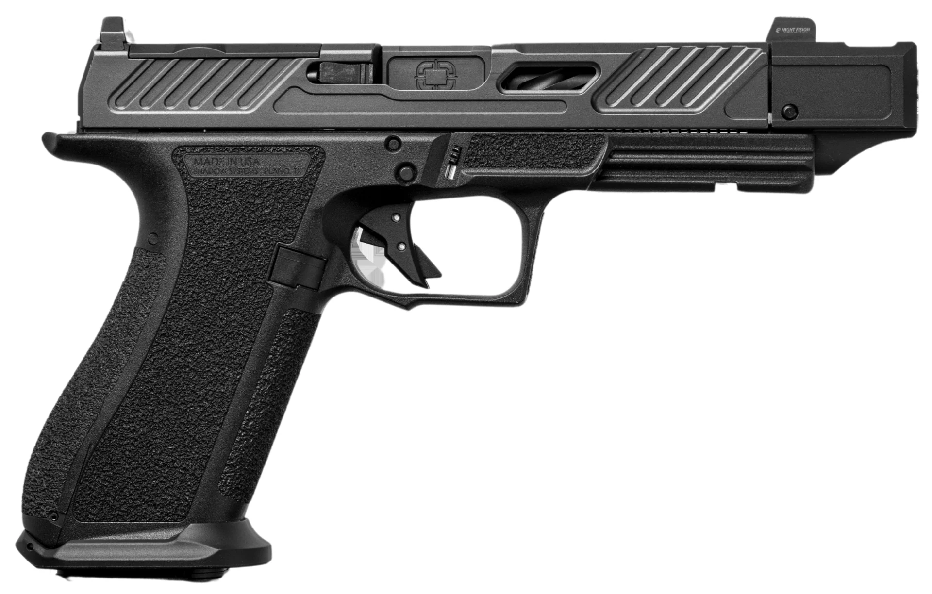 SHAS DR920P 9MM 4.5 BLK ELITE OPTIC SLIDE BLK
