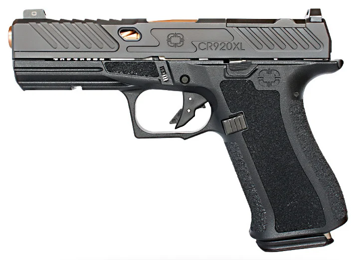 SHAS CR920XL 9MM BLK ELITE SLIDE BRZ BBL 10RD