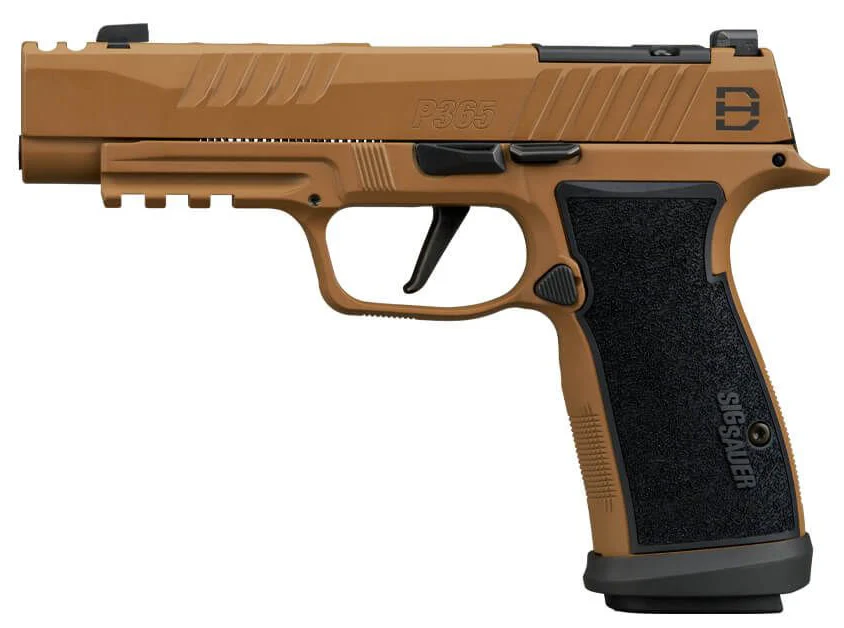 SIG P365 DH3 9MM 3.7 COYOTE AXG COMP 17/21RD