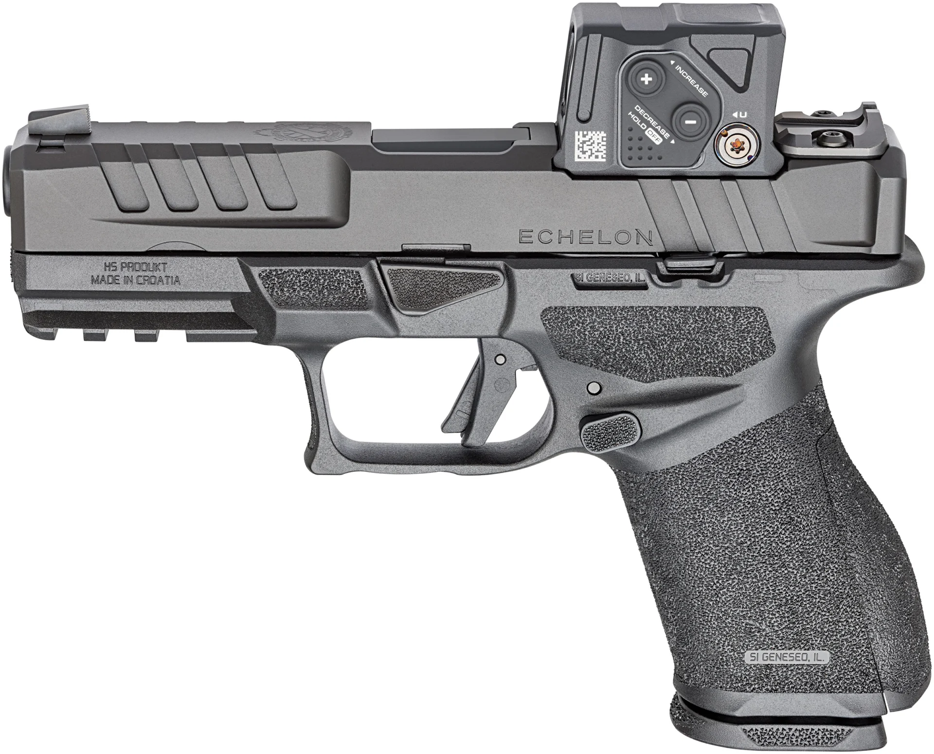 SPR ECHELON 4.0C 9MM BLK 4 W/COA 15/18RD