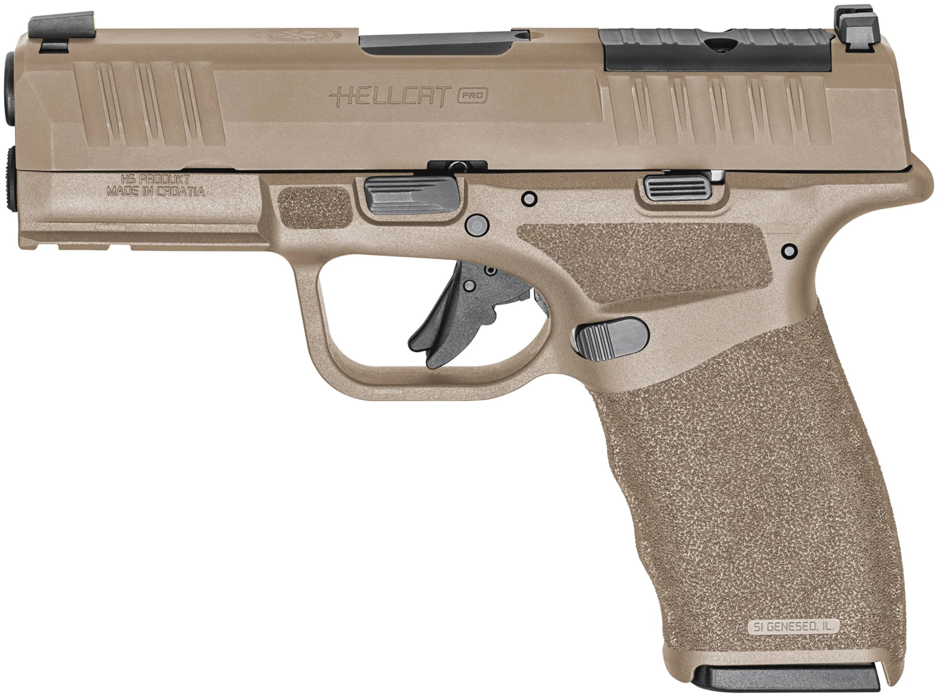 SPR HELLCAT PRO 9MM 3.7 15RD DESERT FDE