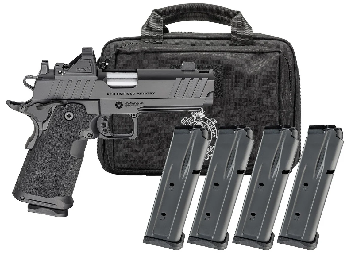 SPR 1911 DS PRODIGY 9MM 4.25 AOS COMP 10RD PAC