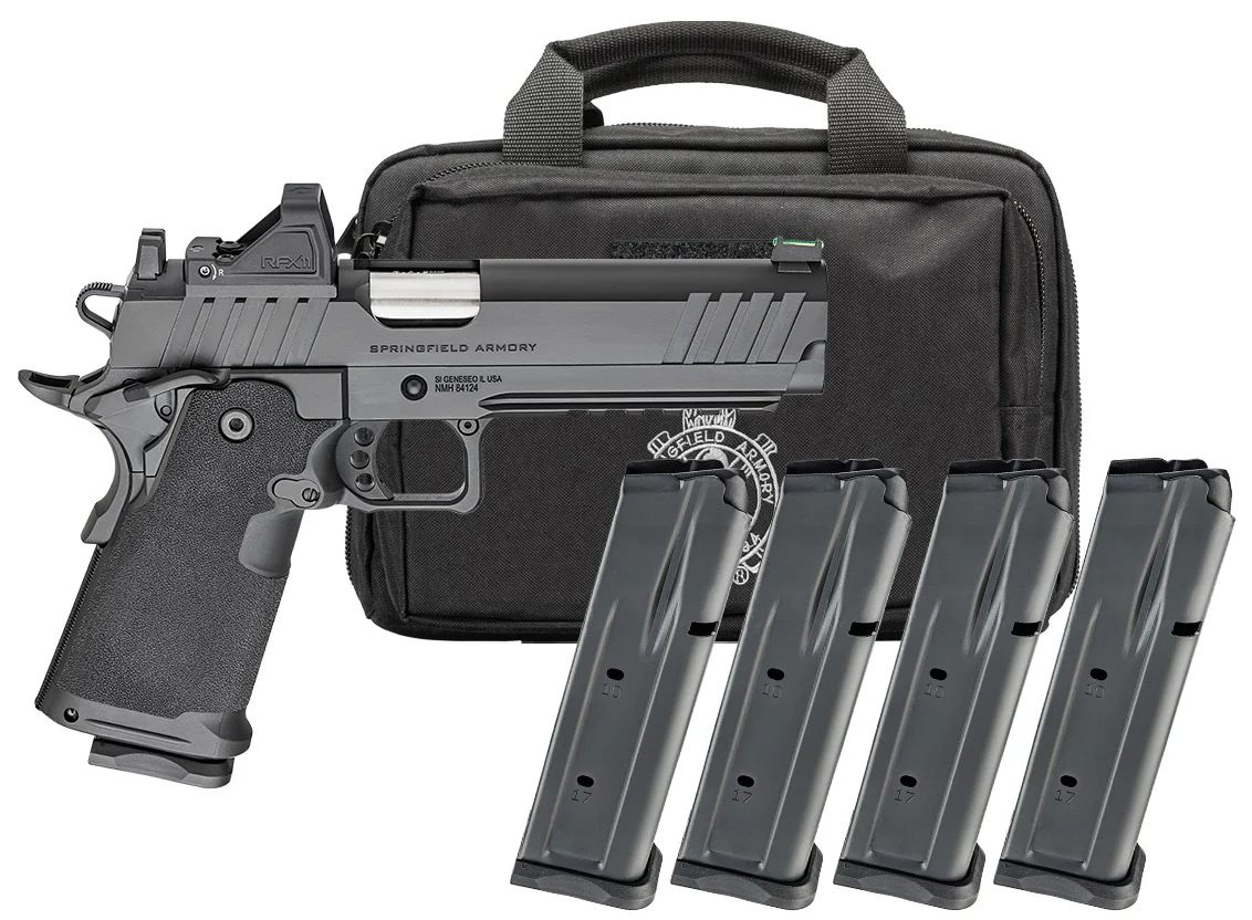 SPR 1911 DS PRODIGY 9MM 5 AOS 10RD GEAR PAC