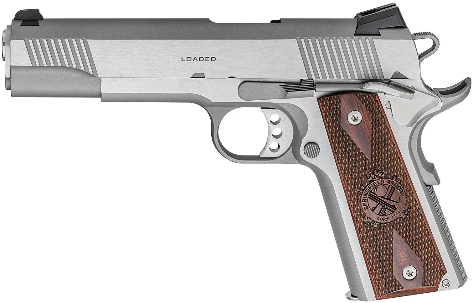 SPR 1911-A1 45ACP 5 SS NOVAK 8RD LOADED CA LEGA