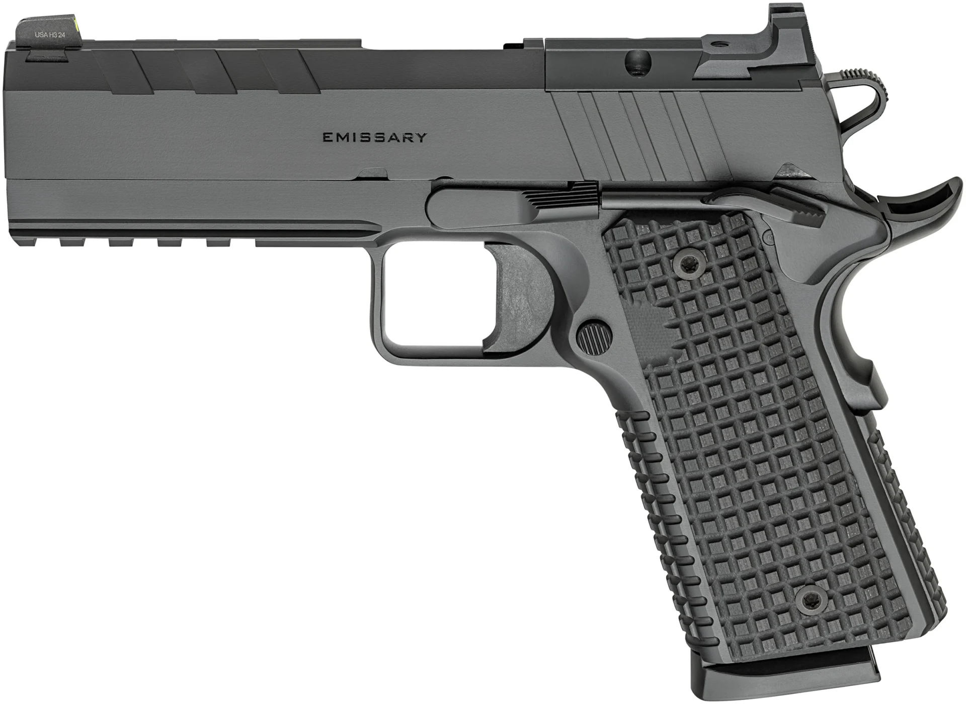 SPR 1911 EMISSARY AOS 45ACP 4.25 BLK