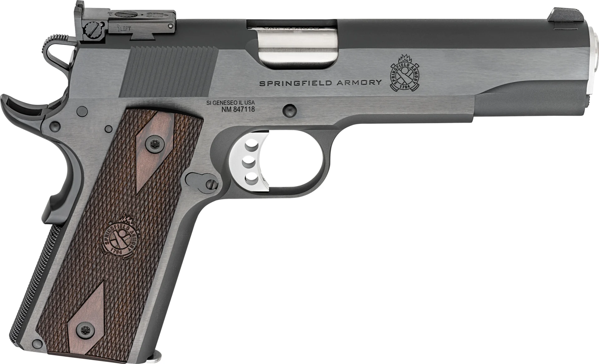 SPR 1911 GARRISON TARGET ADJ 45ACP 5 BLK 7RD