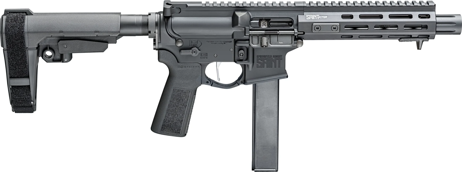 SPR SAINT VICTOR 9MM 8.5 SBT SB-A3 BLK 32RD