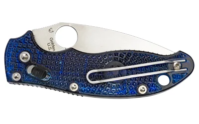 SPYDERCO MANIX2 BLUE FRCP PLAIN - Image 2