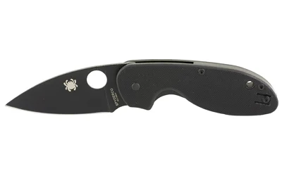 SPYDERCO EFFICIENT G-10 BLACK PLAINE