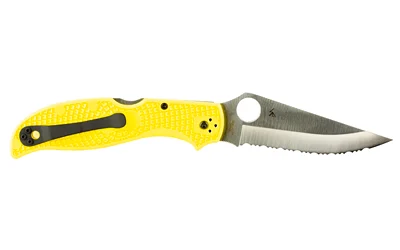 SPYDERCO STRTCH 2 XL LW SLT YLW SRTD - Image 2