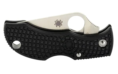 SPYDERCO MANBUG BLACK FRN PLAIN - Image 3