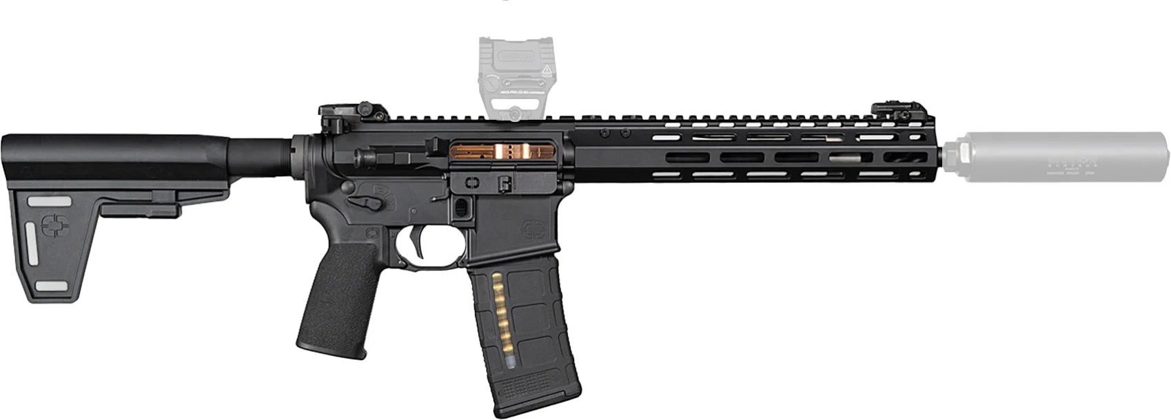 SHD E526 BLK 5.56 11.5 BRZ 30R