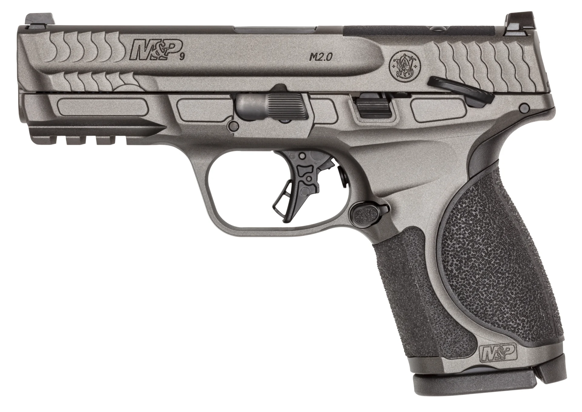 SW M&P9 M2.0 METAL COMP 9MM 4 OR TS GRY 15RD