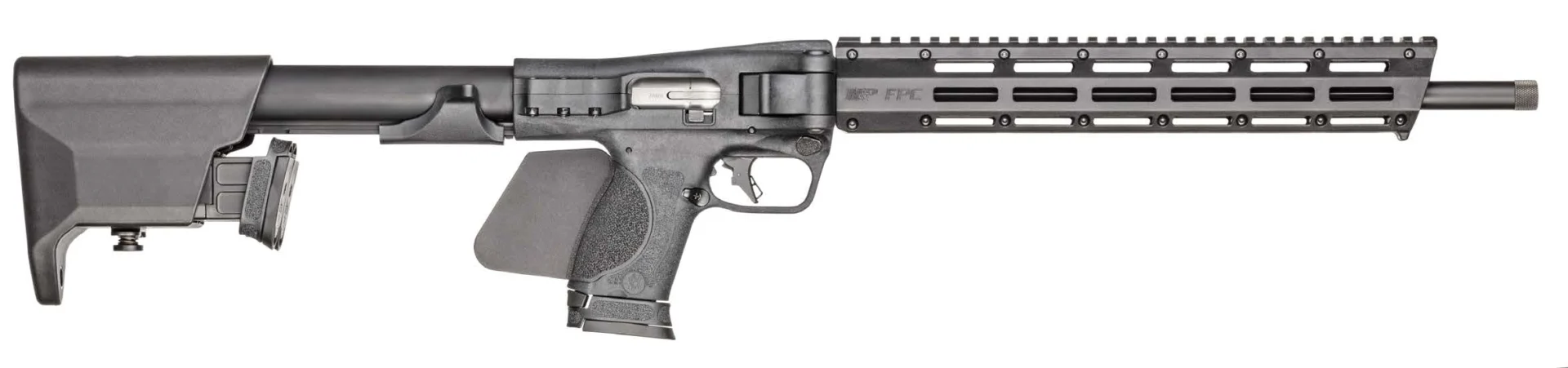 SW M&P FPC 9MM 16.25 THRD 10RD FIXED CA COMP