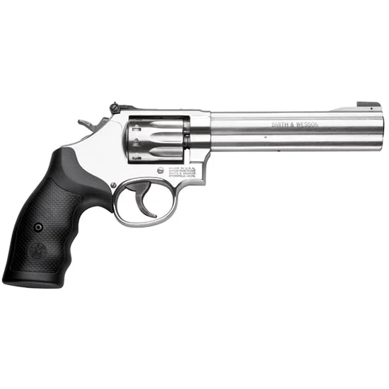 SW 617 22LR 6 SS AS BLK SYN GRIP 10RD