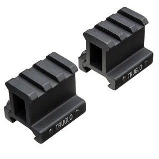 TRUGLO RISER MOUNT 1 PICATINNY 2PC