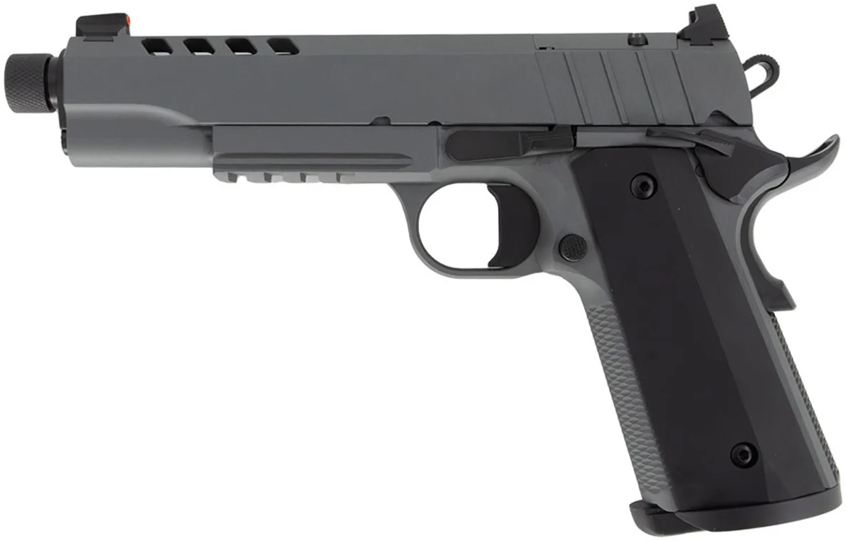 TISAS 1911 NIGHT STALKER SF 45ACP 5 TB GREY 2 8R