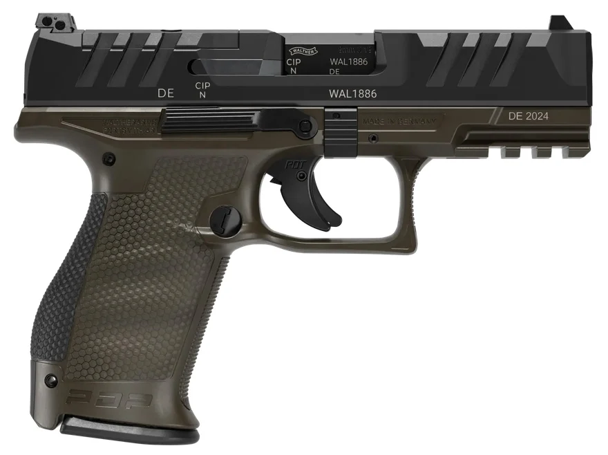 WAL PDP STANDARD COMPACT 9MM 4 ODG FRAME 2 10RD