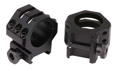 WEAVER TACT RING 6 HOLE HI 1" MATTE