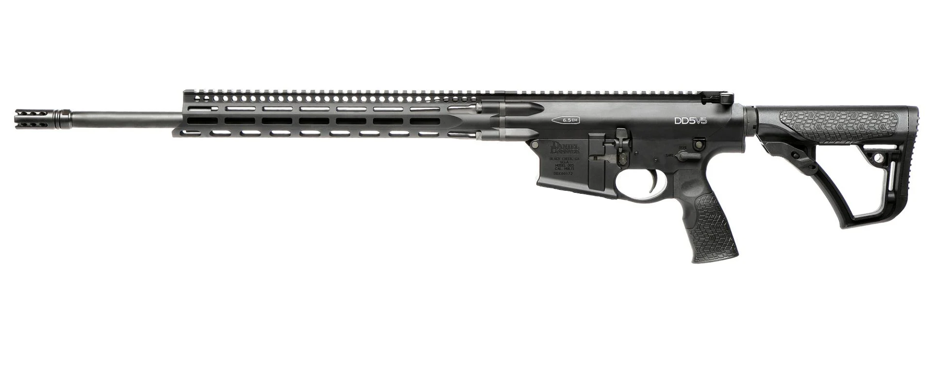 DANIEL DEFENSE DD5 V5 6.5CR 20" BLK NO MAG