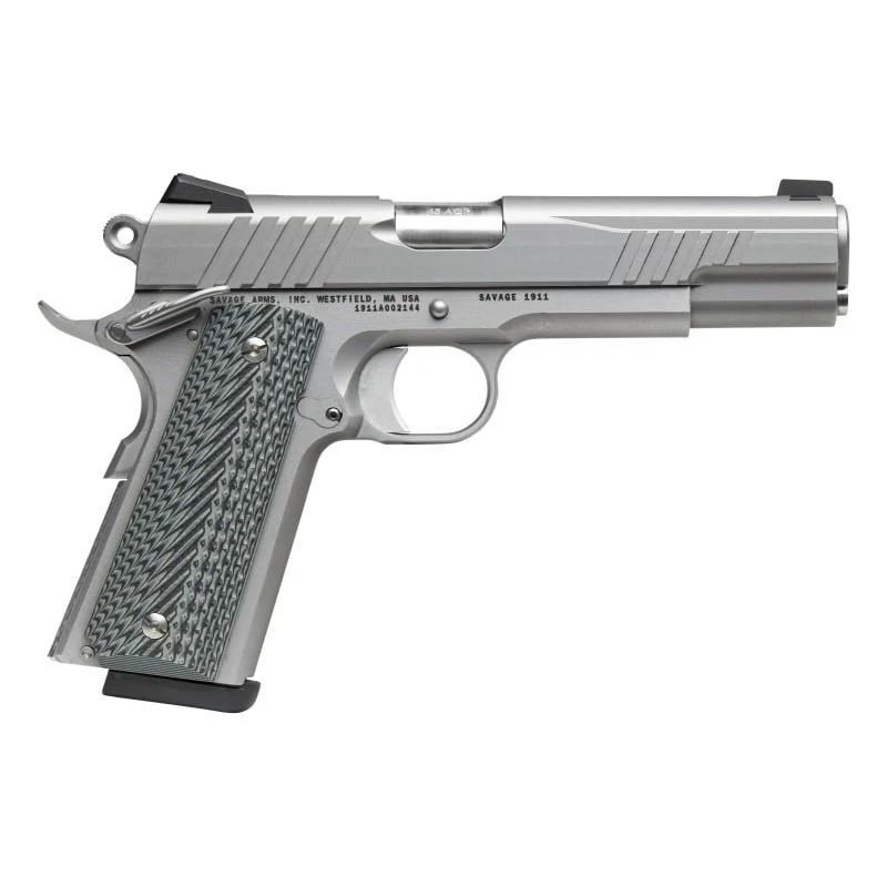 Savage 1911 Gov't Style Handgun 9mm Luger 10rd Magazines (2) 5" Barrel Stainless Steel