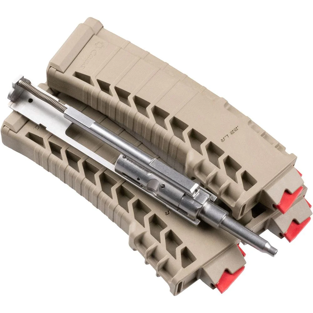 CMMG AR Conversion Kit Bravo with 25rd Magazines (3) .22 LR FDE