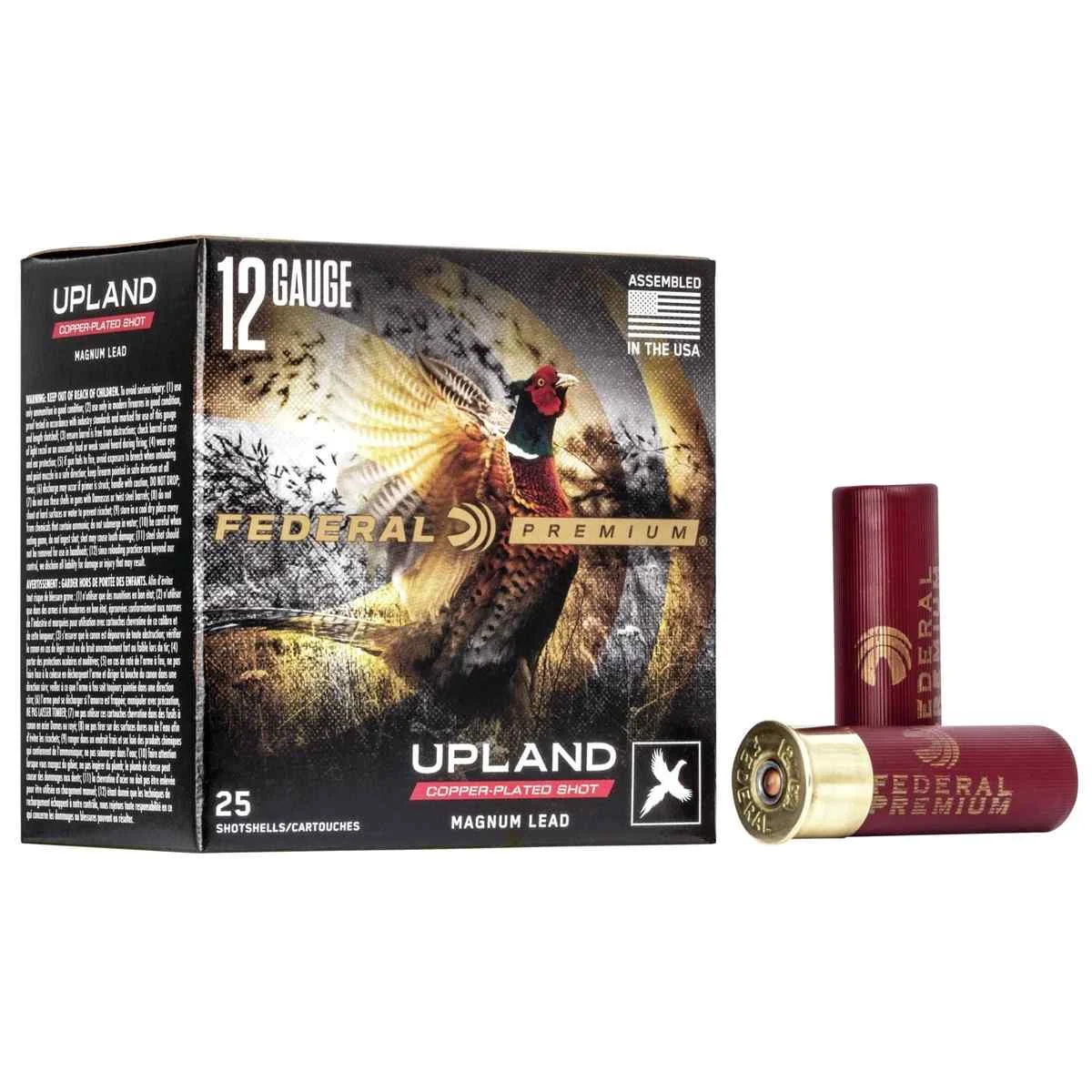 Federal Premium Wing-Shok High Velocity Shotshells 12ga 3" 1-5/8oz. #6 1350 fps 25/ct