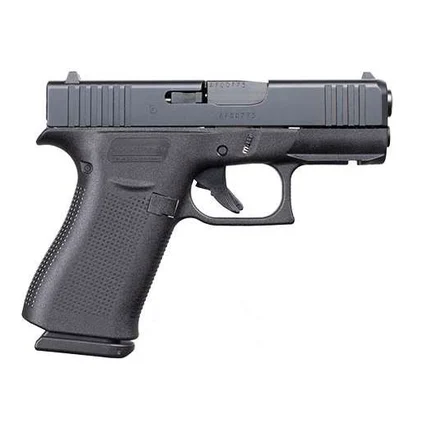 Glock 43x Handgun 9mm Luger 15rd Magazines (2) 3.41" Barrel Black FS with Front Rails USA