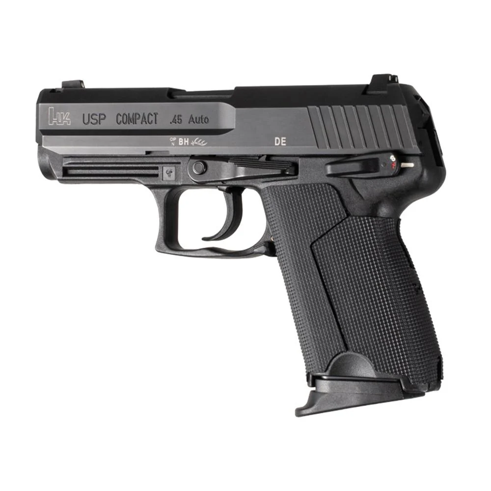 Hogue Wrapter Adhesive Grip H&K USP Compact Medium Grip Module Rubber Block Texture Black