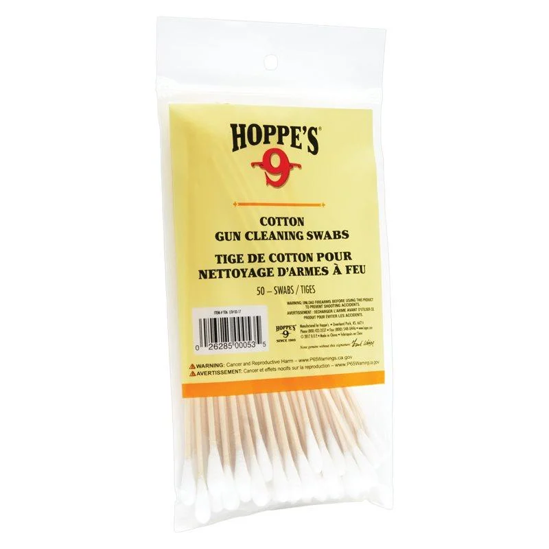 COTTON CLEANING SWAB 100 CT WOOD GRAIN 5.9 LONG