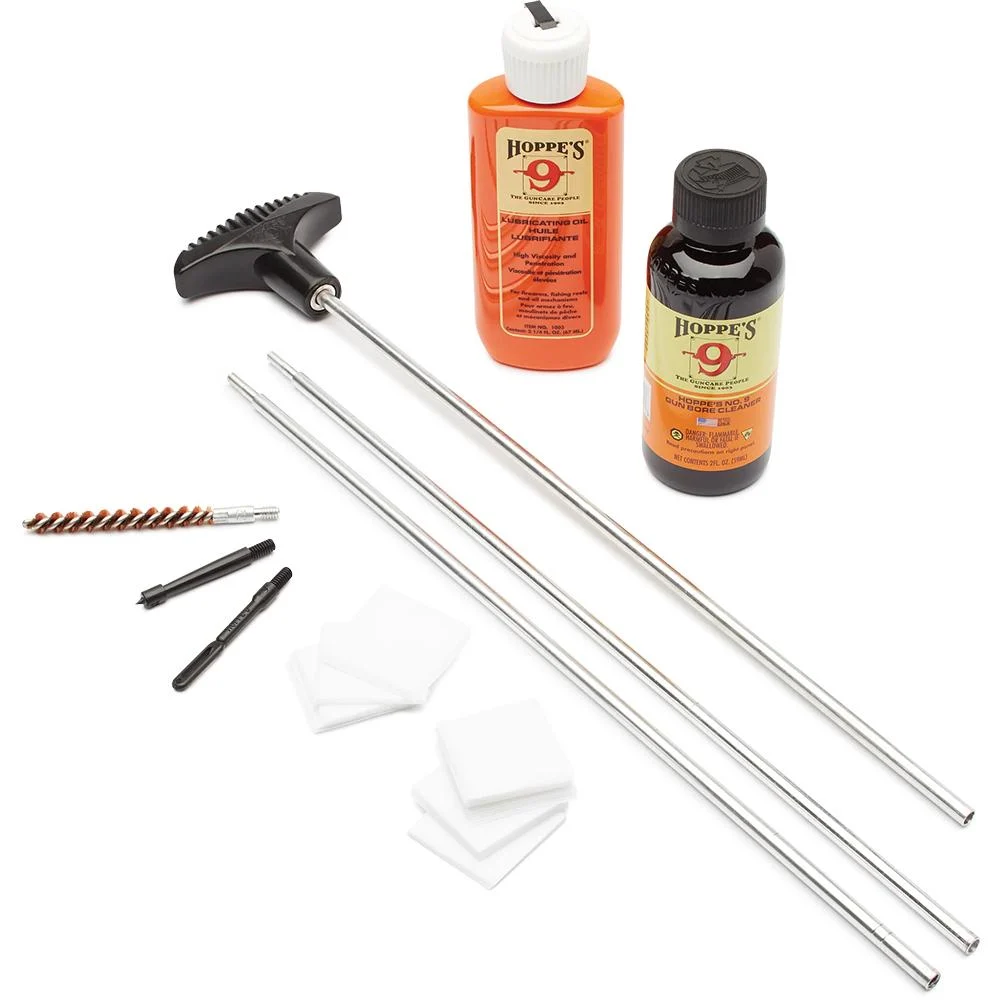 Hoppe'sCleaning Kit for Calibers .22/.222/.223/.224/.225/.243/.25/.25-06/.257