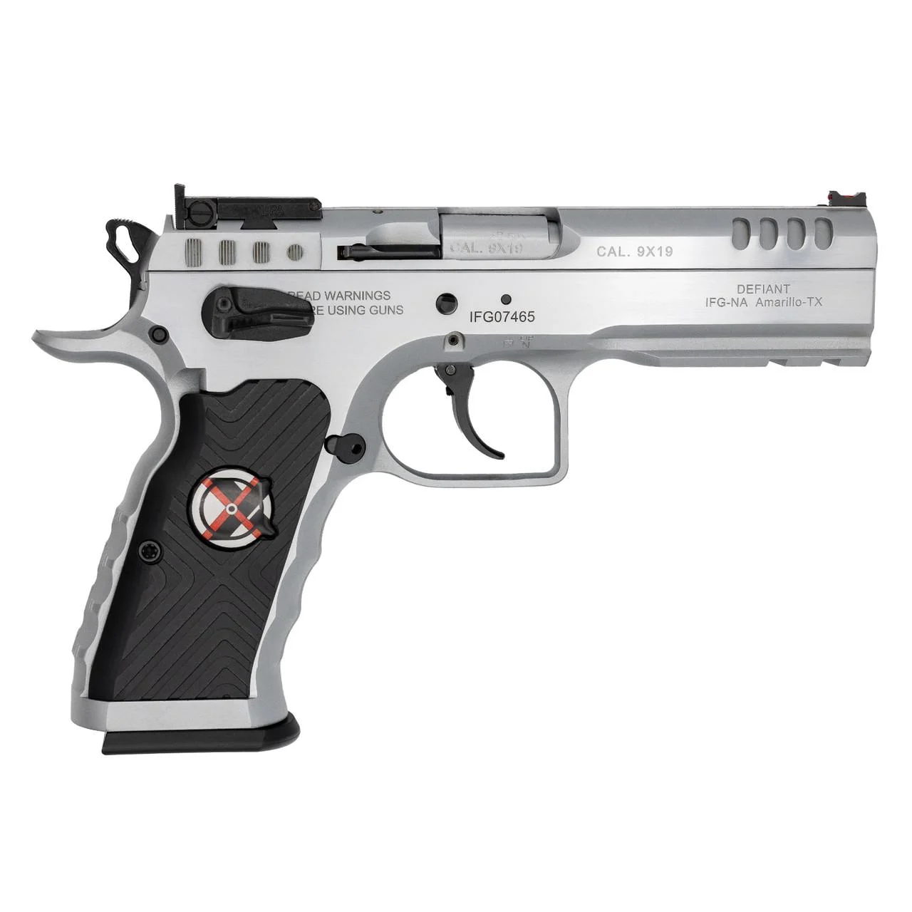 IFG Tanfoglio Stock I Xtreme Handgun 9mm Luger 17rd Magazine(3) 4.5" Barrel Chrome
