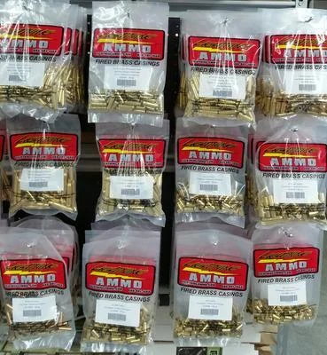Lightning Ammo Reman. Cleaned & Polished Brass .38 Spl 100/ct