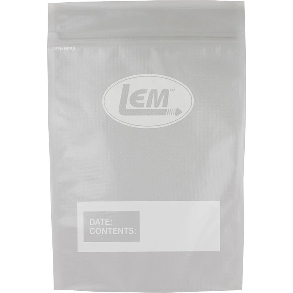 LEM Products MaxVac Zipper Top Vacuum Bags Gallon Size 11"x16" 20/ct