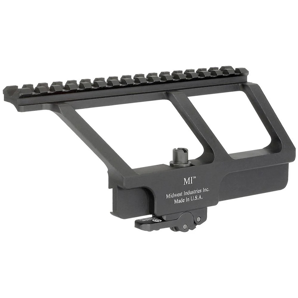 Midwest MI AK-47/AK-74 Side Railed Scope Mount Most Yugo Pattern Gun