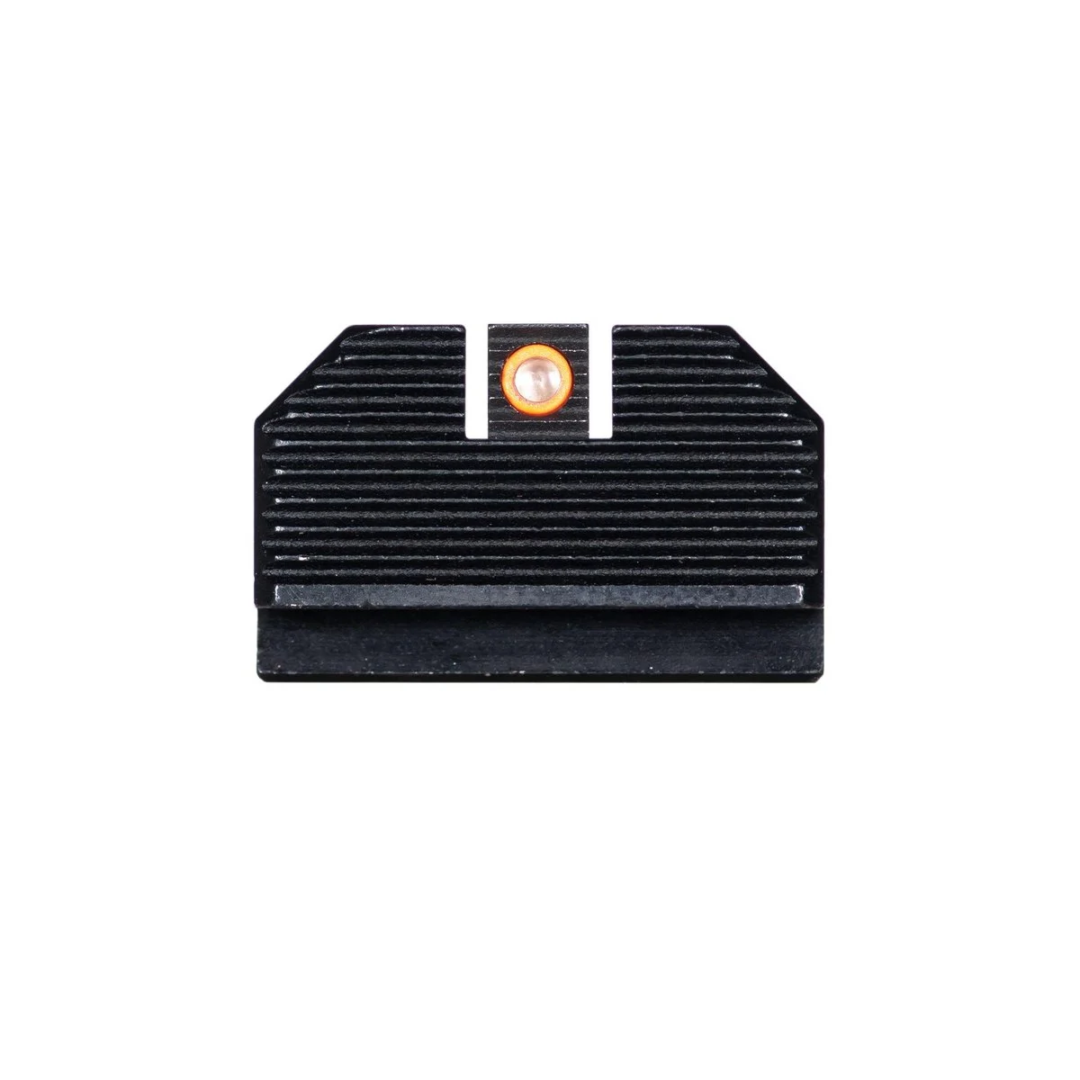Night Fision Optics Ready Stealth Night Sight Set Orange Front Blank Rear Glock 43x MOS