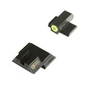 Perfect Dot NS Set w/Yellow Front + Black Square Rear Fits S&W M&P
