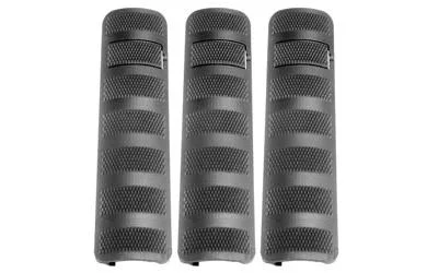 Troy Industries Troy Rail Cover 6.2 - Black 3/ct
