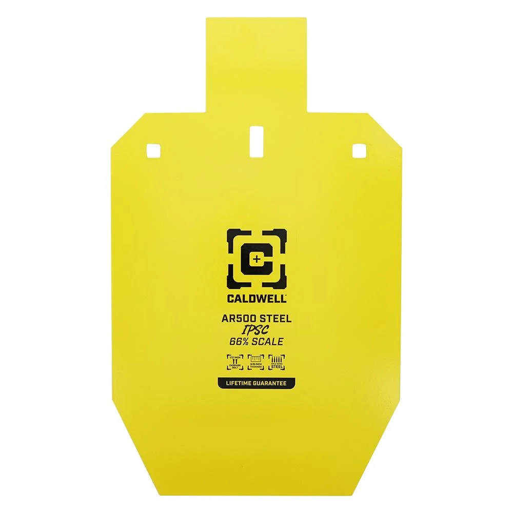 Caldwell AR500 66% IPSC Steel Target
