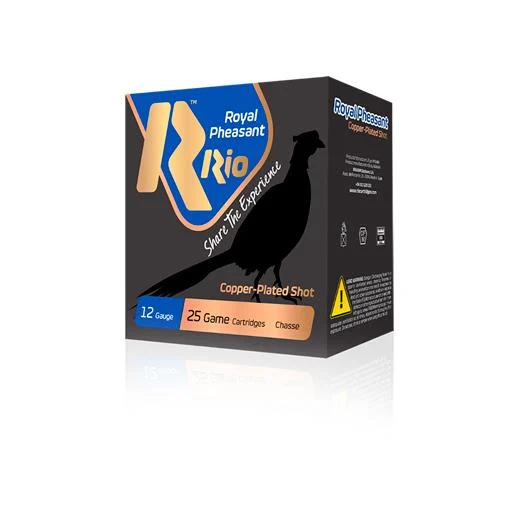 RIO Royal Pheasant Copper Shotshells 12ga 2-3/4" 1-1/4oz 1250 fps #6 25/ct