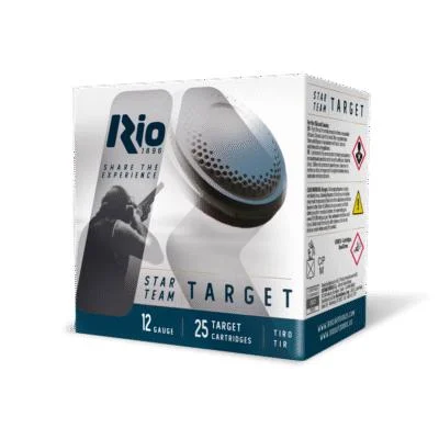 Rio Star Team Target Shotshells 12ga 2-3/4" 1-1/8oz #8.5 1200 fps 25/ct