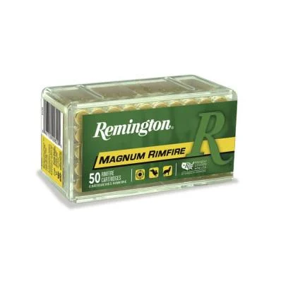 Remington Magnum Rimfire Ammunition .22 WMR 40 gr PSP 1910 fps 2000/ct Case (40-50/ct)